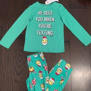 Justice Christmas 2 Piece set